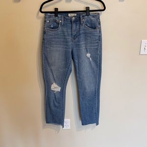 Madewell The High-Rise Slim Boyjean